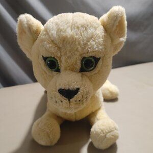 Disney Lion King Young Nala Plush Toy With Sound 12" Cream Beige Soft Stuffed An